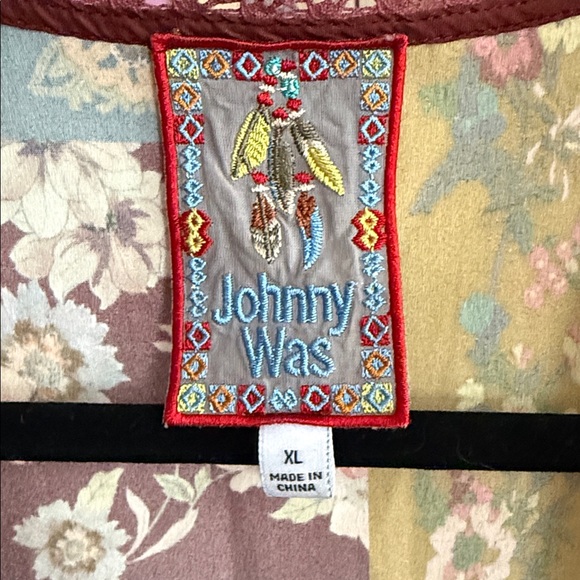 Johnny Was Patchwork Floral Kimono - Picture 2 of 5